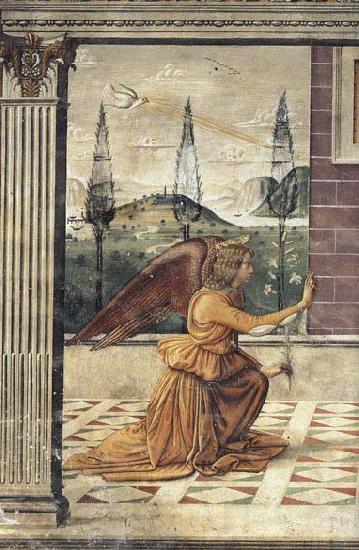 Mainardi, Sebastiano Annunciation France oil painting art